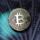 A visual representation of the digital Cryptocurrency, Bitcoin alongside US Dollars on December 07, 2017 in London, England.